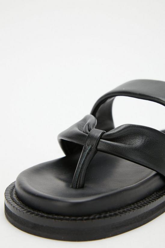 Principles Principles: Ffion Leather Toe Post Flat Sandal 3