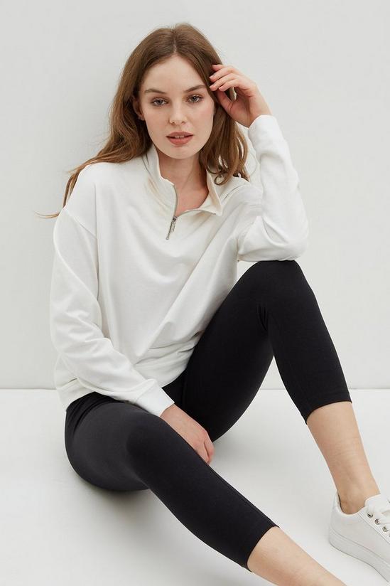 Dorothy Perkins Cropped Cotton Leggings 1