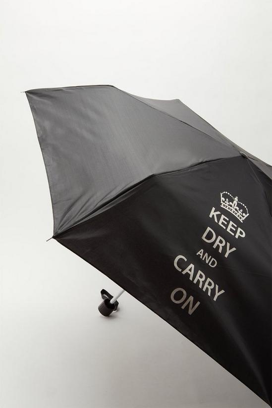 Dorothy Perkins Keep Dry And Carry On Umbrella 2
