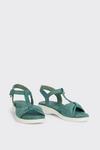 Good For the Sole Good For The Sole: Amara Wide Fit Knotted T Bar Flat Sandal thumbnail 3
