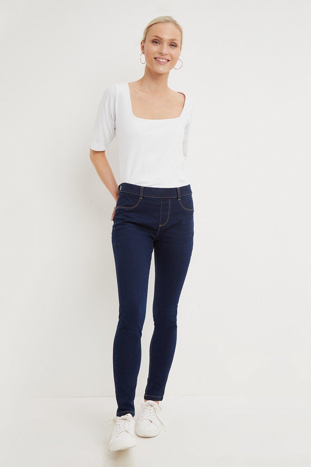 Jeans, Petite Indigo Eden Jegging