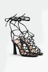 Dorothy Perkins Stace Square Toe Lace Up Sandals thumbnail 2