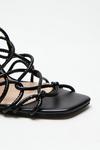 Dorothy Perkins Stace Square Toe Lace Up Sandals thumbnail 4