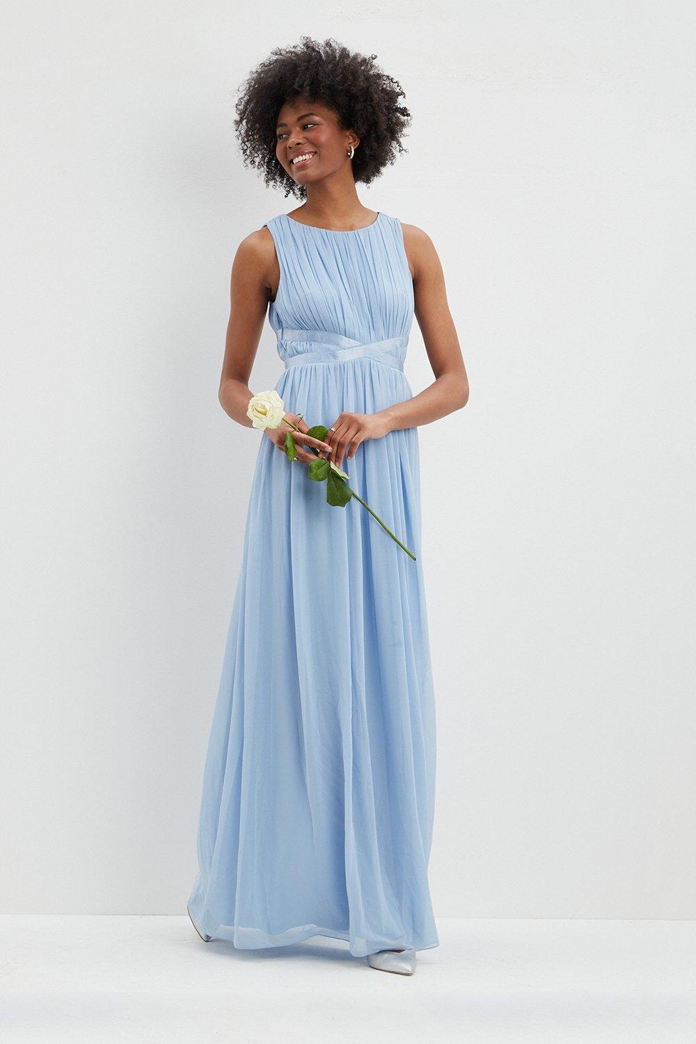 Dorothy perkins blue bridesmaid hot sale dress