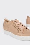 Dorothy Perkins Wide Fit Icecream Lace Up Trainers thumbnail 4