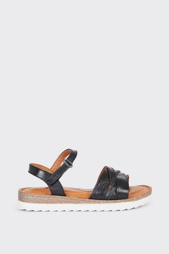 Good For the Sole Good For The Sole: Tarah Woven Detail Leather Comfort Sandal 2