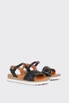 Good For the Sole Good For The Sole: Tarah Woven Detail Leather Comfort Sandal thumbnail 3