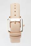 Dorothy Perkins Pink And White Square Face Pu Watch thumbnail 3