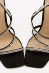 Dorothy Perkins Showcase Great Diamante Mid Heel Sandals thumbnail 3