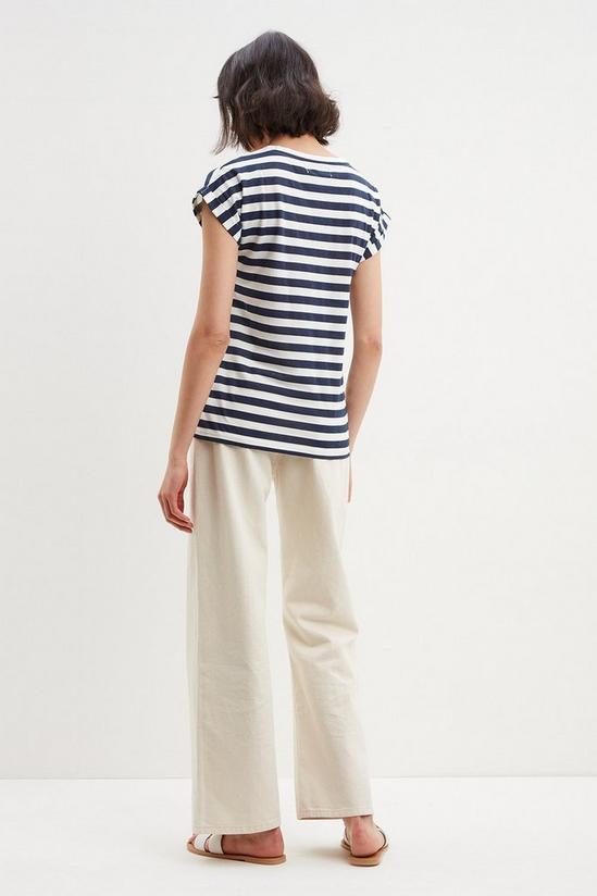 Dorothy Perkins Tall Cotton Stripe T-Shirt 3