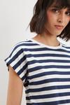 Dorothy Perkins Tall Cotton Stripe T-Shirt thumbnail 4