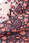 Dorothy Perkins Floral Pink Patchwork Style Scarf thumbnail 3
