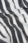 Dorothy Perkins Mono Striped Plisse Scarf thumbnail 3