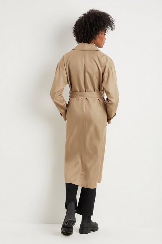Dorothy Perkins Tall Belted Button Cuff Trench Coat 3