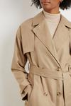 Dorothy Perkins Tall Belted Button Cuff Trench Coat thumbnail 4