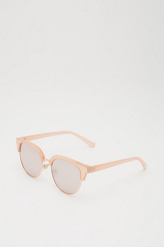 Dorothy Perkins Mirrored Blush Sunglasses 2