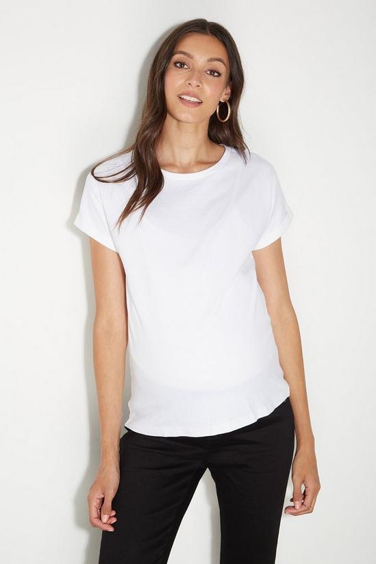 Dorothy Perkins Maternity 3 Pack Roll Sleeve T-shirts 2