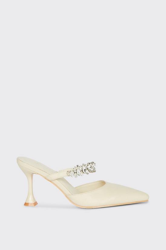 Dorothy Perkins Showcase Glowing Crystal Strap Court Shoes 2