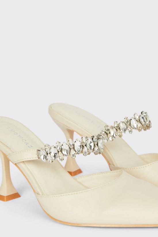 Dorothy Perkins Showcase Glowing Crystal Strap Court Shoes 4