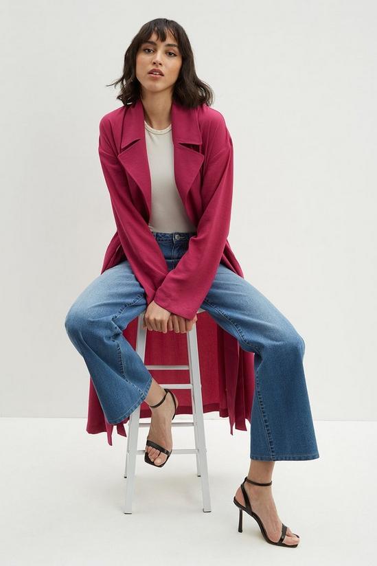 Dorothy Perkins Tall Belted Twill Duster Coat 1