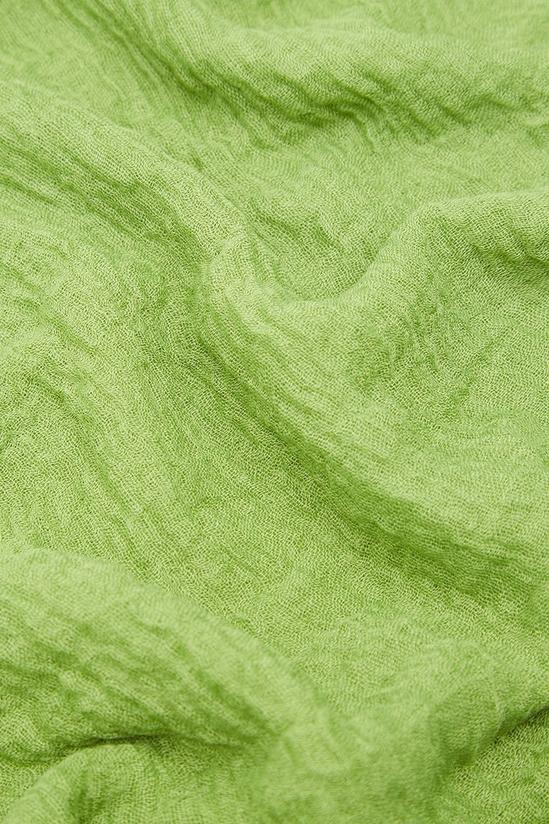 Dorothy Perkins Green Textured Scarf 3