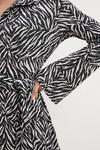 Dorothy Perkins Petite Zebra Shirt Dress thumbnail 4