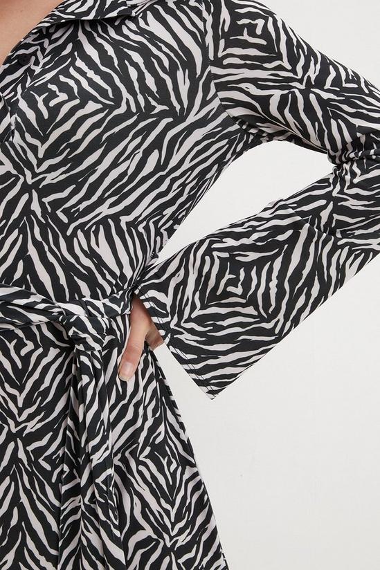 Dorothy Perkins Petite Zebra Shirt Dress 4