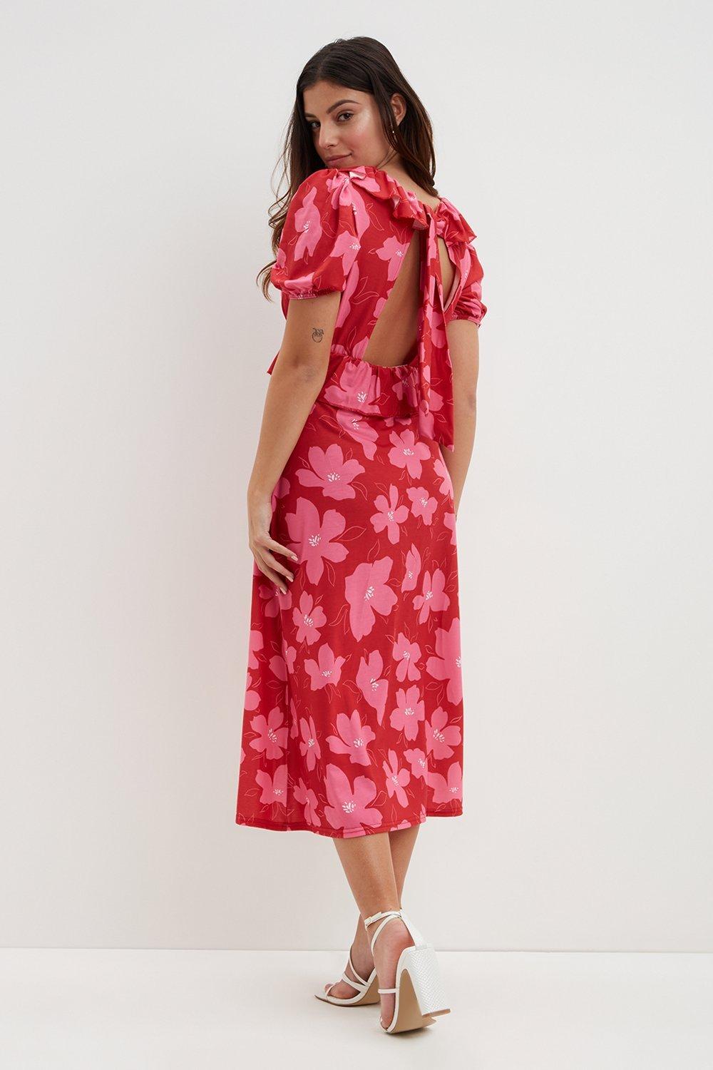 Dorothy perkins store red dress sale