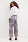 Dorothy Perkins Petite Geo Co-Ord Flare Trousers thumbnail 3