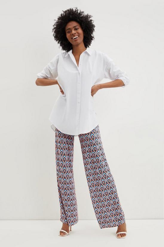 Dorothy Perkins Tall Geo Co-Ord Flare Trousers 2