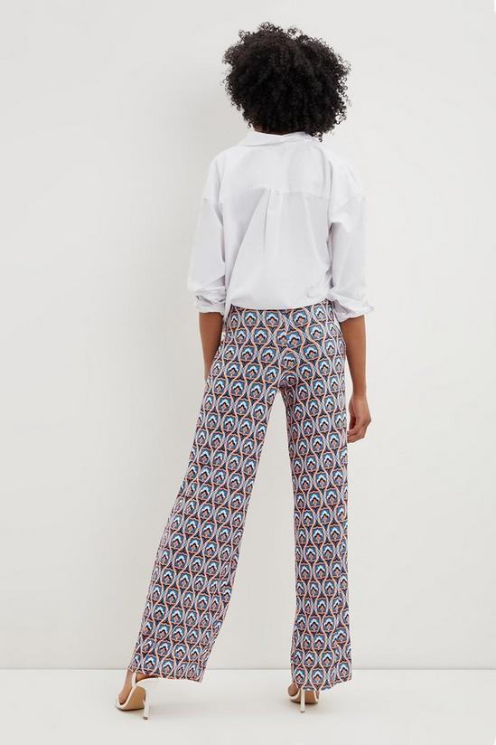 Dorothy Perkins Tall Geo Co-Ord Flare Trousers 3