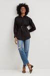 Dorothy Perkins Tall Broderie Belted Shirt thumbnail 2