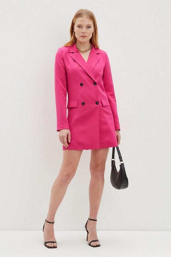 Dorothy Perkins Bright Pink Blazer Dress 1
