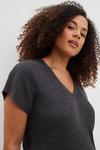 Dorothy Perkins Curve Knitted V Neck Top thumbnail 4