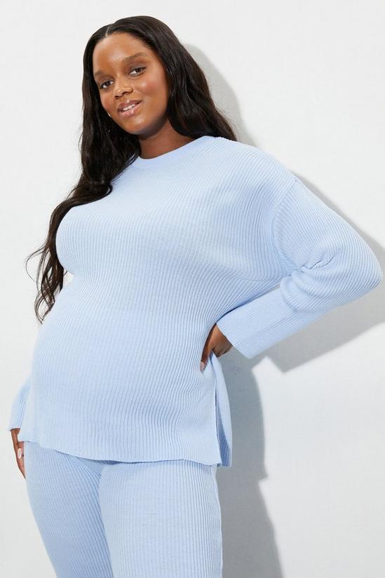 Dorothy Perkins Maternity Knitted Round Neck Top 1