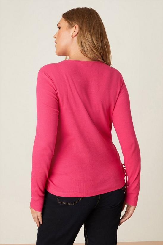 Dorothy Perkins Maternity Pink Ruched Top 3