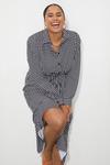 Dorothy Perkins Curve Mini Check Woven Shirt Midi Dress thumbnail 2