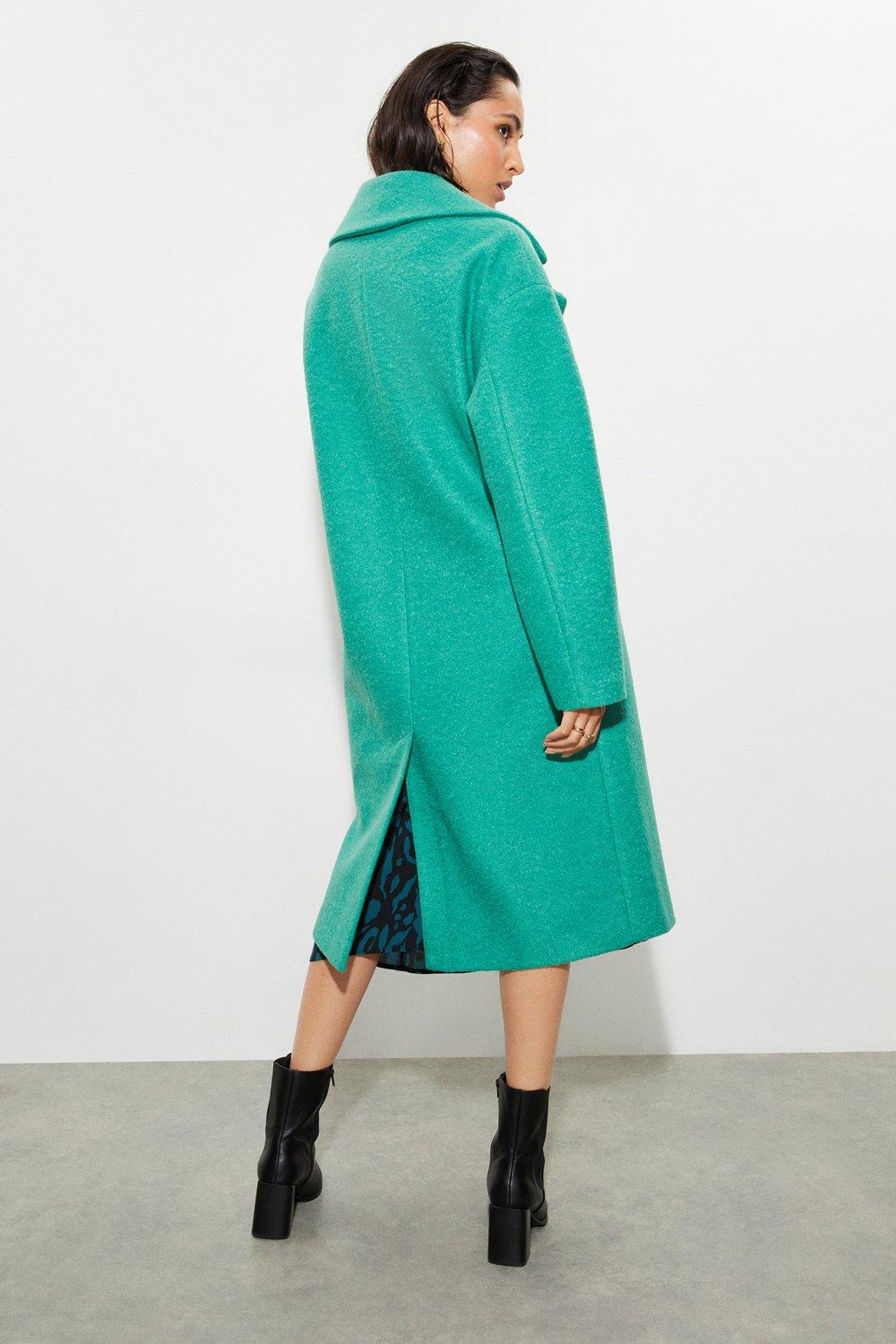 Dorothy perkins teal clearance coat