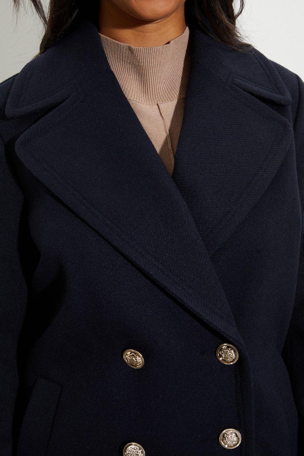 Dorothy perkins pea coat hotsell