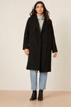 Dorothy Perkins Curve Relaxed Single Breasted Boyfriend Coat thumbnail 1