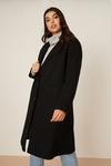 Dorothy Perkins Curve Relaxed Single Breasted Boyfriend Coat thumbnail 6