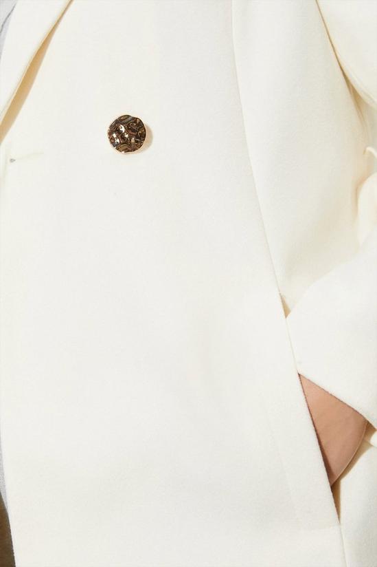 Dorothy Perkins Curve Button Wrap Coat 5