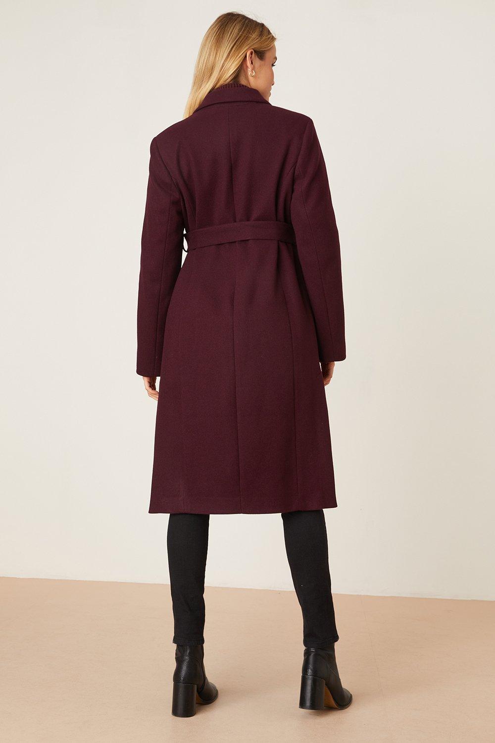 Dorothy perkins hotsell berry wrap coat