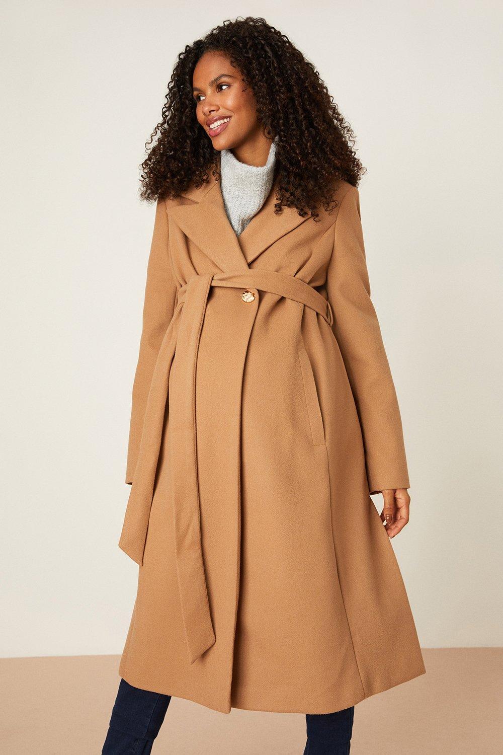 Dorothy perkins maternity on sale coat