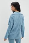 Dorothy Perkins Oversized Collared Knitted T-Shirt thumbnail 3