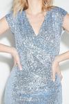 Dorothy Perkins Plunge Sequin Mini Dress thumbnail 4