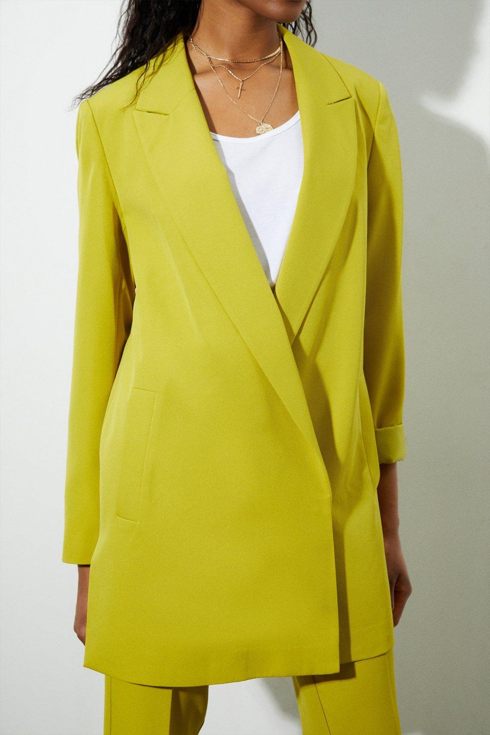 Dorothy perkins clearance mustard coat