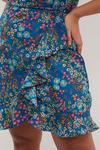 Dorothy Perkins Curve Short Sleeve Wrap Frill Mini Dress thumbnail 4