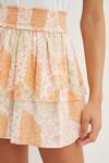 Dorothy Perkins Patchwork Linen Look Mini Skirt thumbnail 4