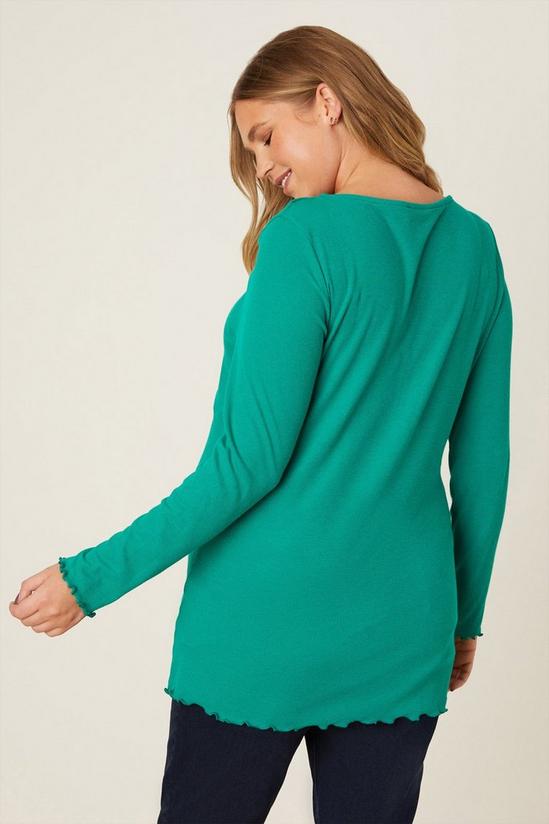 Dorothy Perkins Maternity & Nursing Double Layer Ribbed Top 3
